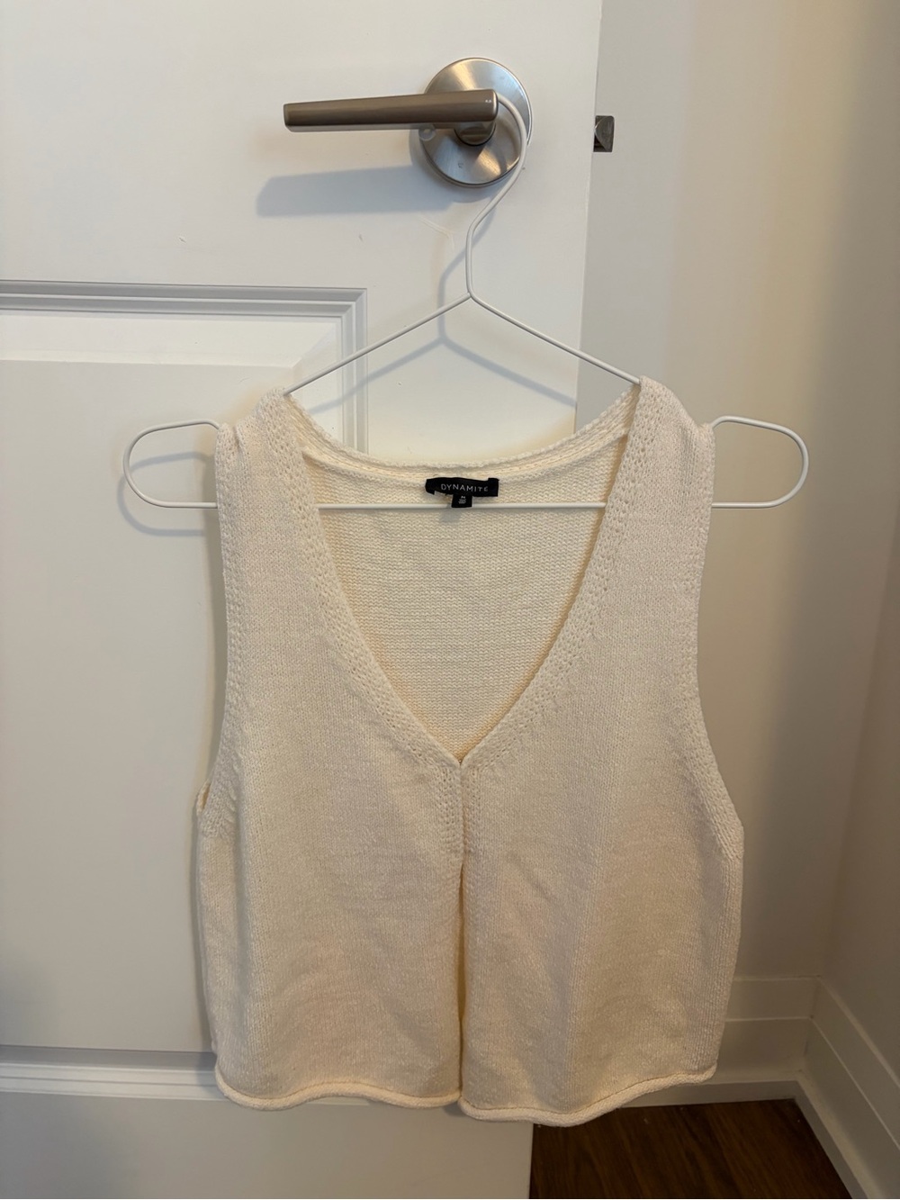 Dynamite Crop Knit Tank